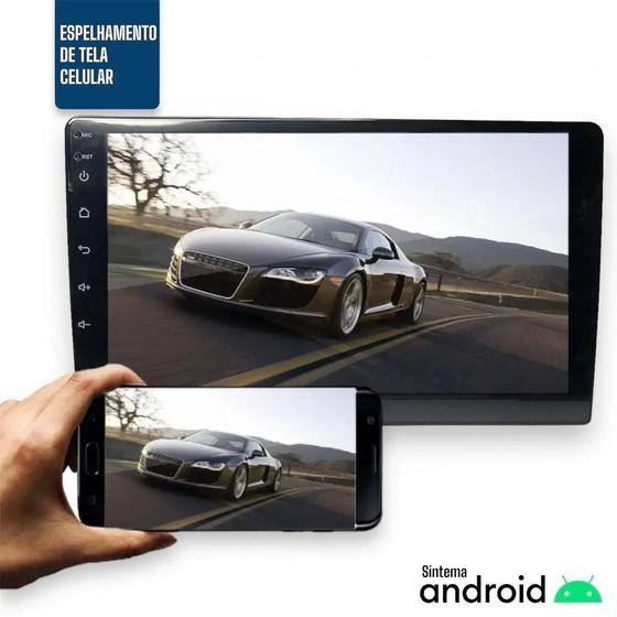 Imagem de Kit Central Multimidia Mp5 9 Polegadas com câmera Android Integrado