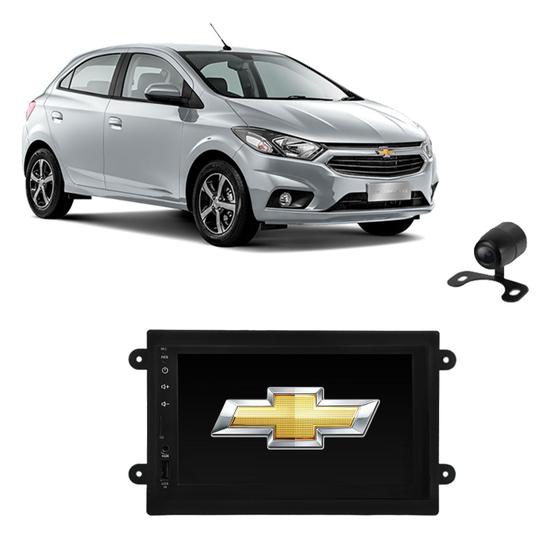Imagem de Kit Central Multimídia ONIX Mp5 / Mp8 + Moldura + Câmera + TV