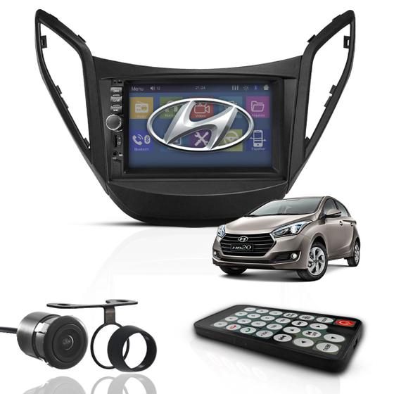Kit Central Multimídia Universal Mp5 2 Din Bt Espelha Hb20 Menor preço em Kit Central Multimídia Universal Mp5 2 Din Bt Espelha Hb20