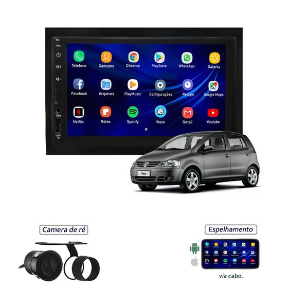 Kit Central Multímidia Volkswagen Fox 2009 - Tay Tech - Central ...