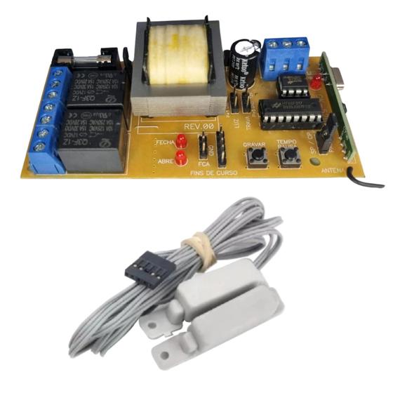 Kit Central Nb52 e Fim De Curso GAREN para Portão Automático de Casas e Condominio Menor preço em Kit Central Nb52 e Fim De Curso GAREN para Portão Automático de Casas e Condominio