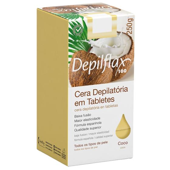 Imagem de Kit Cera Quente Depilatória Profissional Depilflax Barra Grande 250G - Escolha O Seu