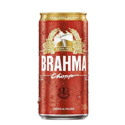 Imagem de Kit Cerveja Brahma Chopp Pilsen Lata 269Ml 12 Unidades