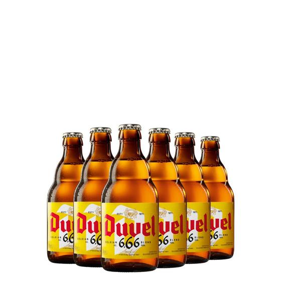 Imagem de Kit Cerveja Duvel 6,66 Gf 330ml 06 Unidades