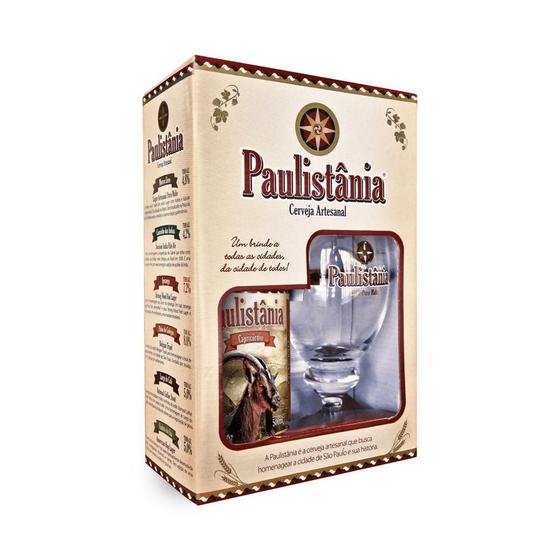 Imagem de Kit Cerveja Paulistânia Capricórnio 1 Grf 500Ml + Taça