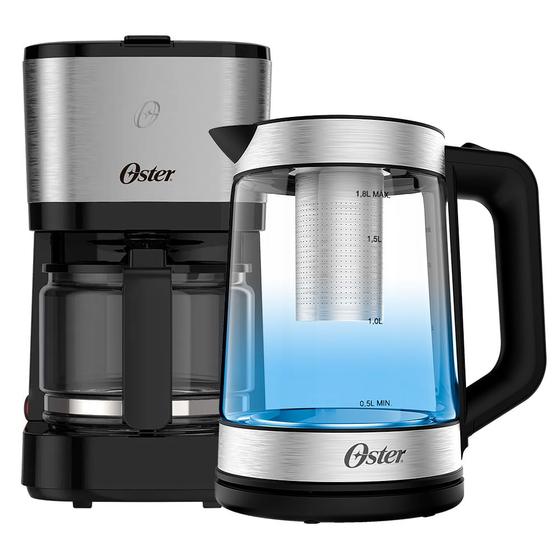 Kit Chaleira Elétrica Oster Tea e Cafeteira Inox Compacta é boa?