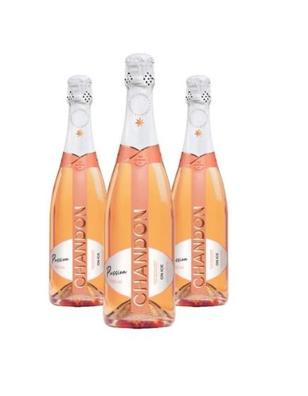 Imagem de Kit Chandon Passion Rosé On Ice Demi Sec 750ml 3 Unidades