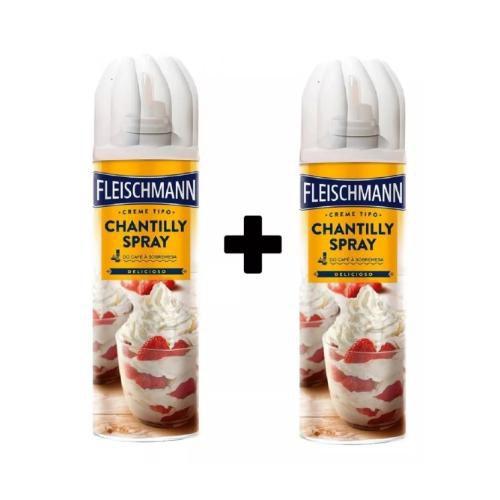 Imagem de Kit chantilly spray 250g com 2 unidades -fleischmann