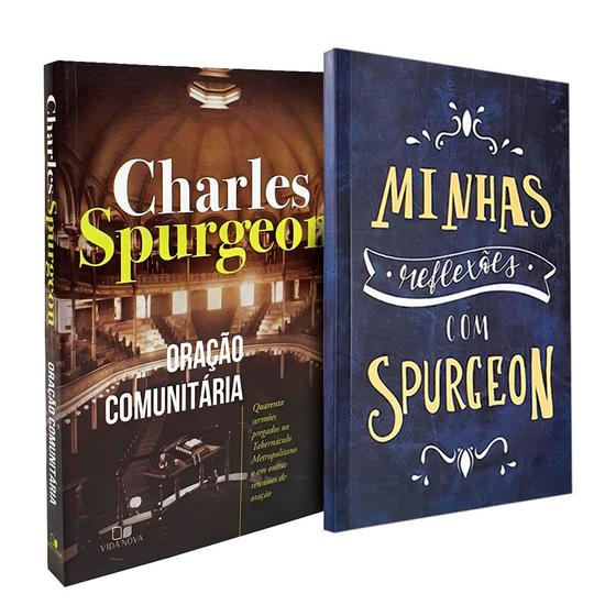 Imagem de Kit Charles Spurgeon Oração Comunitária + Caderno Minhas Reflexões