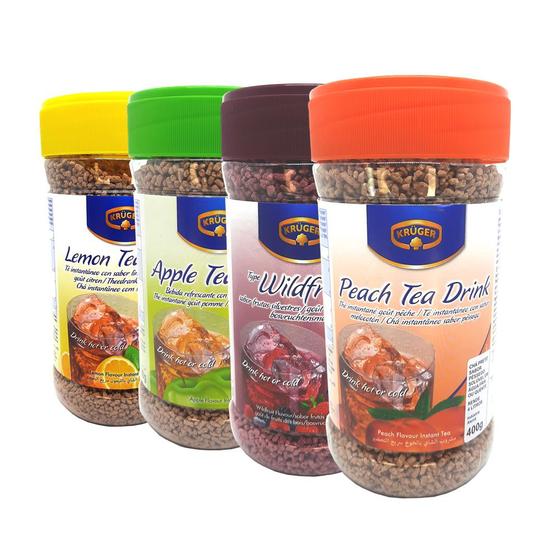 Imagem de Kit Chás Solúveis 4 sabores 400g - Krüger