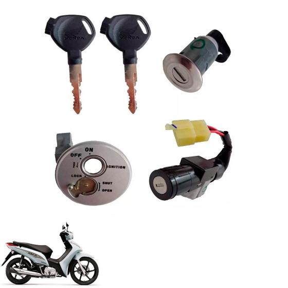 Imagem de Kit Chave Contato Biz 125 2010 Á 2016 Original Honda