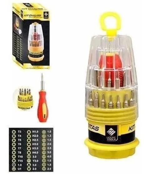 Imagem de Kit Chave De Precisão C/30 Pontas, C/1 Estojo.