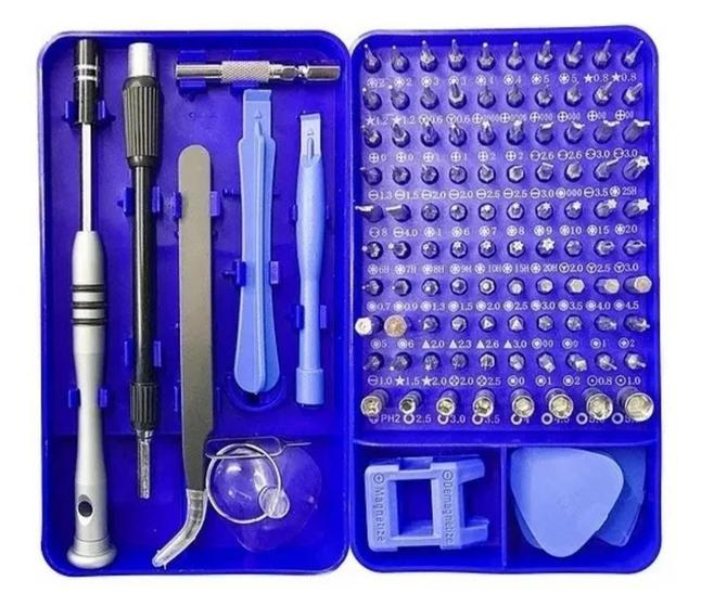 kit Chaves Espátulas P/ Abrir Celular Pc Notebook Com 112 Peças - dwz ...