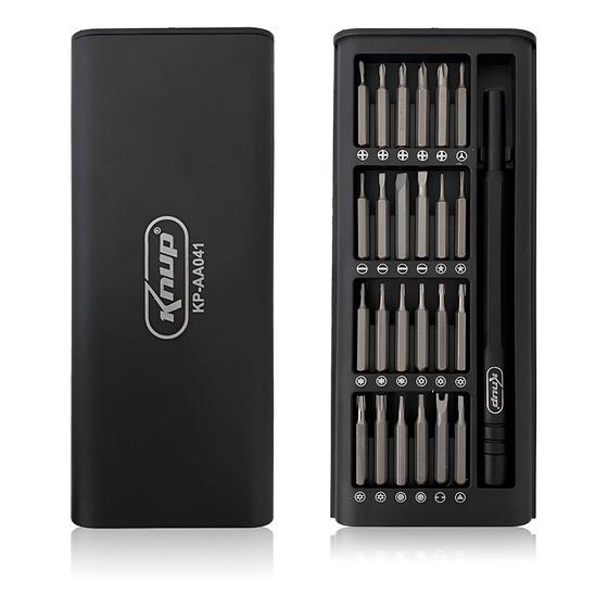 Kit Chaves Precisão 24 Pontas Magnética Torx Hex Phillips Menor preço em Kit Chaves Precisão 24 Pontas Magnética Torx Hex Phillips