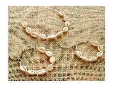 Imagem de Kit Choker De Búzios + Tornozeleira + Pulseira