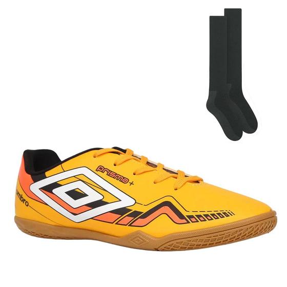 Imagem de Kit Chuteira Futsal Umbro Prisma + Meião