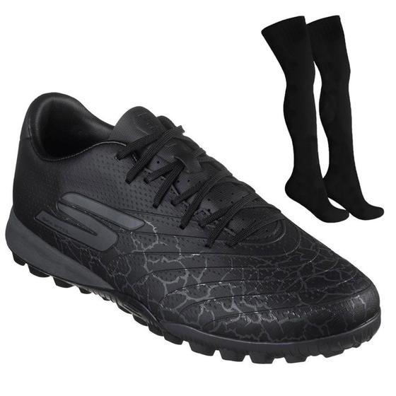 Imagem de Kit Chuteira Society Skechers SKX_1.5 Academy + Par De Meião