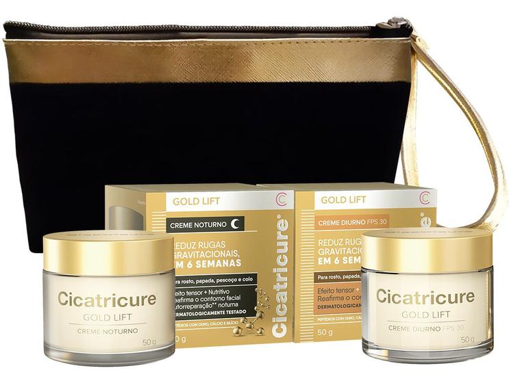 Kit Cicatricure Facial Gold Lift - Kit de Tratamento para o Rosto -  Magazine Luiza