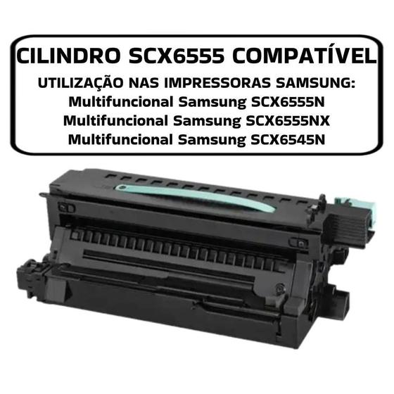 Imagem de Kit Cilindro Compativel R6555a Scx6555 Scx-6555 6545 6555