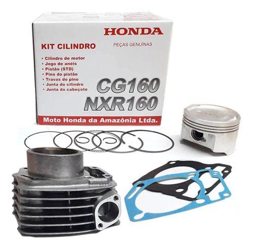 Imagem de Kit cilindro completo cg nxr 160 honda original 06121-kvs-305