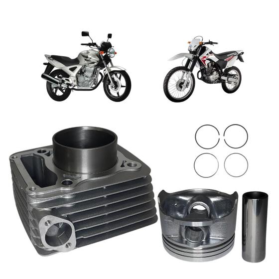 Imagem de Kit Cilindro Honda Xr Tornado 250 2006 A 2009 Mahle Metal Leve