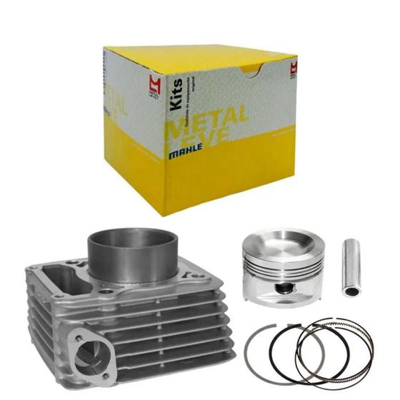 Imagem de Kit Cilindro Motor Cb 300 Xre 300 Pistão Pino Travas Metal Leve