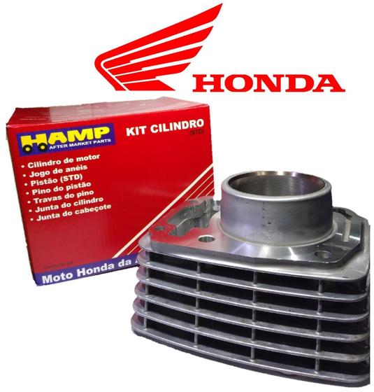 Kit cilindro motor CG 150/ Brós 150 original Honda Hamp Cilindro de