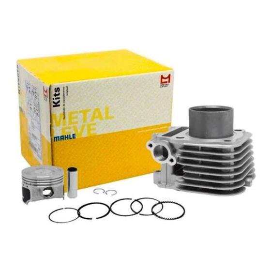 Kit Cilindro Motor Original Metal Leve Bugman 125 05/10 Cilindro de Moto Magazine Luiza