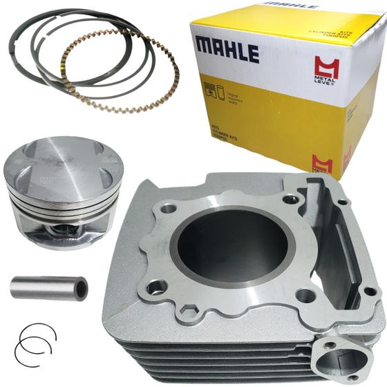 Imagem de Kit Cilindro Pistao E Aneis Original Mahle Honda Cbx Twister Xr Tornado 250 2001 A 2009