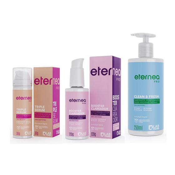 Imagem de Kit Clareador Íntimo Serum Booster e Sabonete Eternea