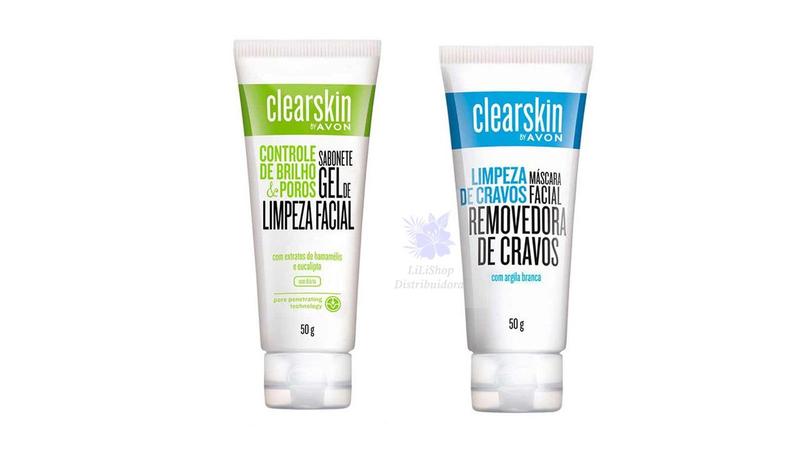 Imagem de Kit Clearskin com Sabonete e Máscara Removedora de cravos