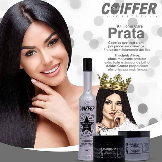 Imagem de kit cliente prata coiffer 3 unidades
