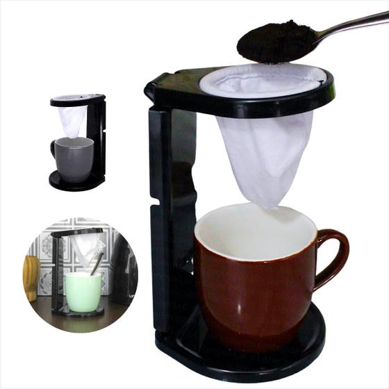 Kit Coador Com Suporte + 2 Refis Extras, Café Expresso - KEITA - Café ...