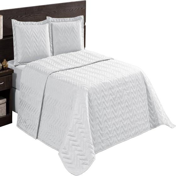 Kit Cobre Leito Pratic Liso Casal Padrão 03 Peças Menor preço em Kit Cobre Leito Pratic Liso Casal Padrão 03 Peças