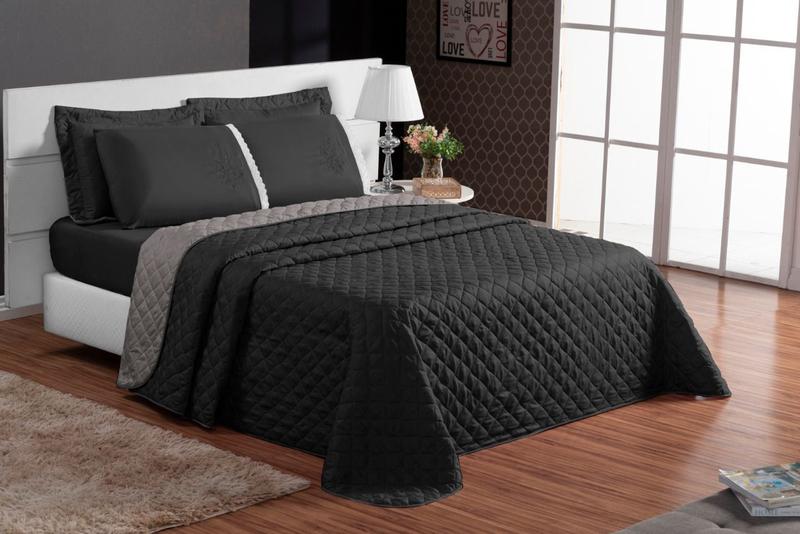 Kit Cobreleito Casal Queen Size Dupla Face Colcha Casal Matelado 3 Peças Menor preço em Kit Cobreleito Casal Queen Size Dupla Face Colcha Casal Matelado 3 Peças