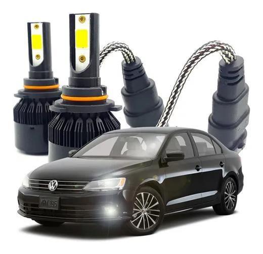 Imagem de Kit Code 7800Lm - Farol Alto Baixo Milha - Vw Jetta 2011/16