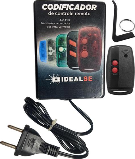 Imagem de Kit Codificador Idealse Bivolt + 10 Controles Regravável