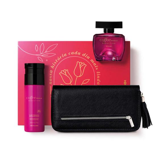 Kit Coffee Woman Seduction Boticário Kit de Perfume Magazine Luiza