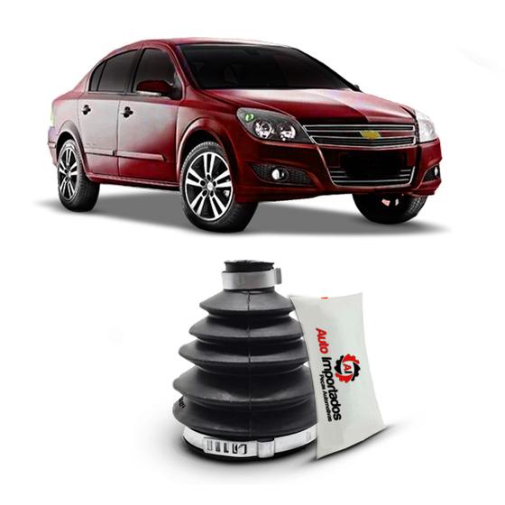 Imagem de Kit Coifa Borracha Graxa Abraçadeira Homocinética Lado Roda Chevrolet Vectra 2006 2007 2008 2009 2010 2011