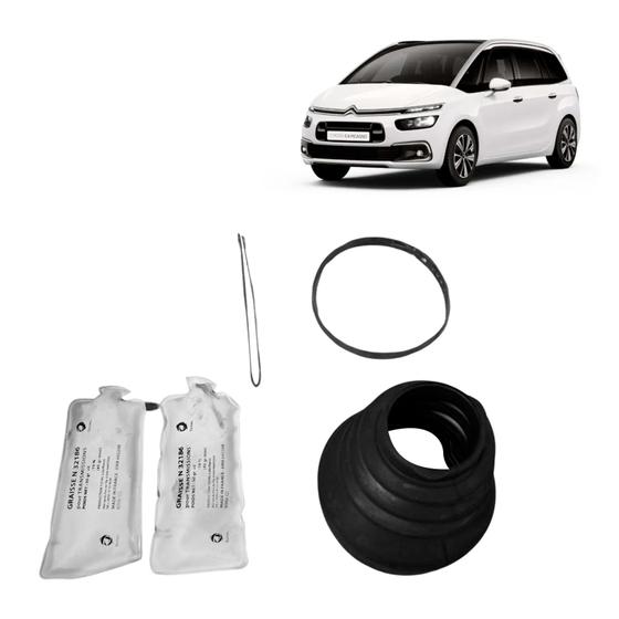 Imagem de Kit Coifa Câmbio Peugeot 307 407 607 Citroën C4 2004/11 Novo