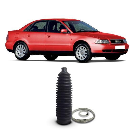 Imagem de Kit Coifa Guarda Pó Caixa Direção Suspensão Dianteira Audi A4 1995 1996 1997 1998 1999 2000 2001 2002 2003 2004 2005