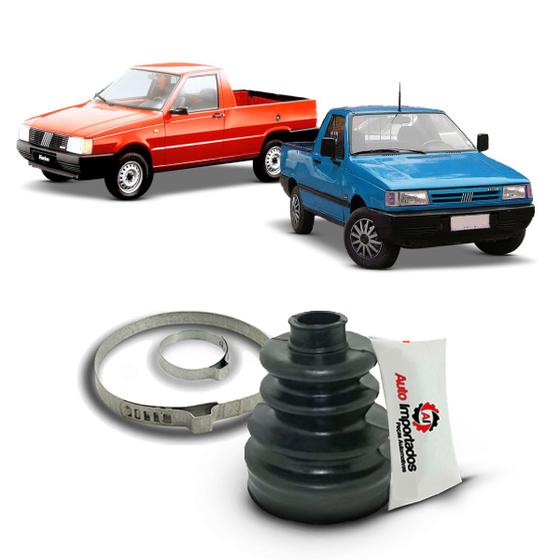 Imagem de Kit Coifa Homocinética Roda Fiat Fiorino 1981 1982 1983 1984 1985 1986 1987 1988 1989 1990 1991 1992 1993 1994 1995 1996