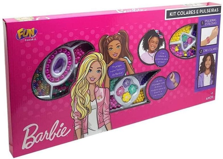 Imagem de Kit Colares E Pulseiras Barbie - FUN F0028-0