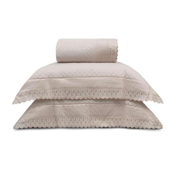 Imagem de Kit Colcha Bordare Premium Queen - Appel