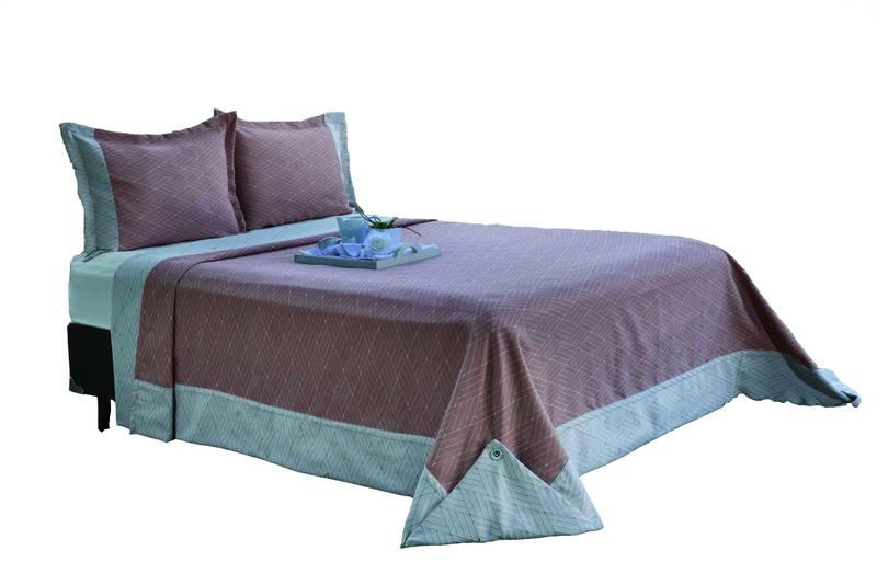 Imagem de Kit Colcha Jacquard Casal Enxoval 3 Peças Prática - Balloon Vermelho