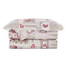 Kit Colcha Queen Evolution Patchwork 240cmx260 cm Menor preço em Kit Colcha Queen Evolution Patchwork 240cmx260 cm