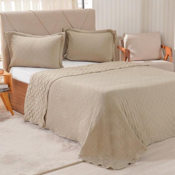 Imagem de Kit Colcha Queen Santorini New 240x260cm