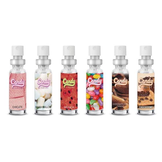 Imagem de Kit Coleção 1 Candy 7ml - 6 Perfumes de Bolso Linha Gourmand Thipos