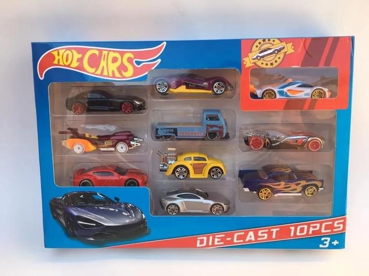 Kit Coleção Carrinho De Ferro Com 10 Peças é boa?