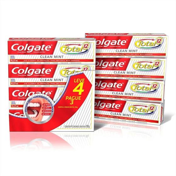 Imagem de Kit colgate t12 clean mt90 c/4